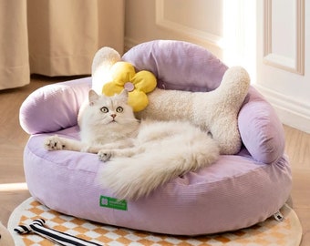 Cat Sofa Bed, Pet Sofa, Soft Cat Bed, Cat Couch, Cat Furniture, Pet Furniture, Soft Cat Pad, Dog Couch, Dog Sofa, Cat Cushion, Cat Chair