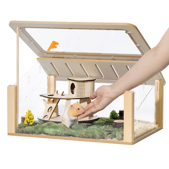 Hamster top mansion cage