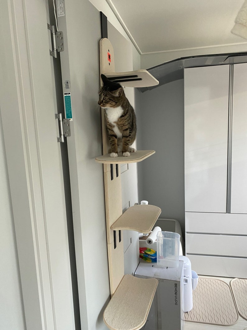 Wooden Door Cat Tree Door Hanging Bed for Cats Cat Climbing Etsy