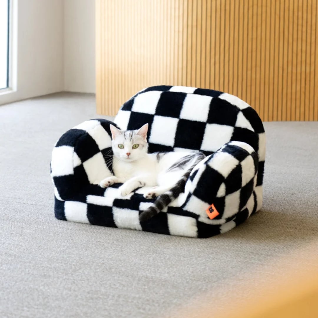 Single Cat Sofa Bed, Cat Couch, Cozy Cat Bed, Cat Furniture, Pet
