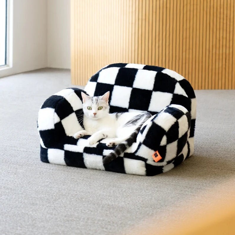 Single Cat Sofa Bed Pet Sofa Cat Bed Cat Couch Cat Etsy