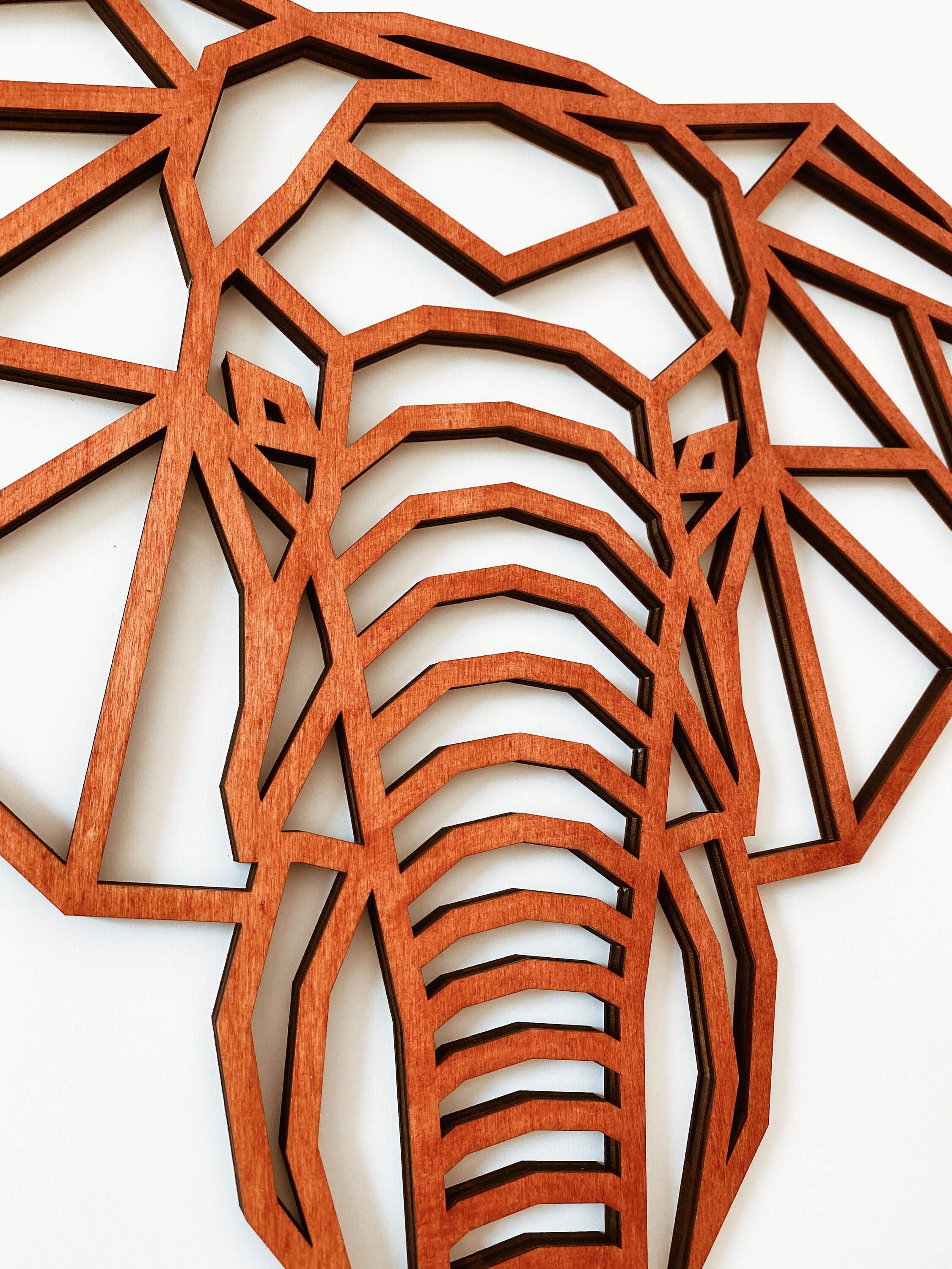 Geometric Lion Home Wall Art Decor Safari Wall Decor Etsy