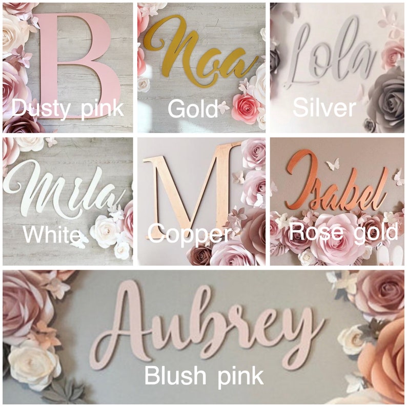 Nursery Sign Name Nursery Wall Decor Personalized Wall Art - Etsy