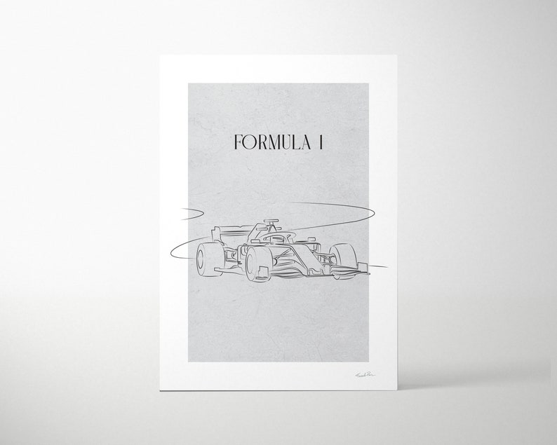 Poster « Affiche Formule 1 2020 », par efrenhenshaw