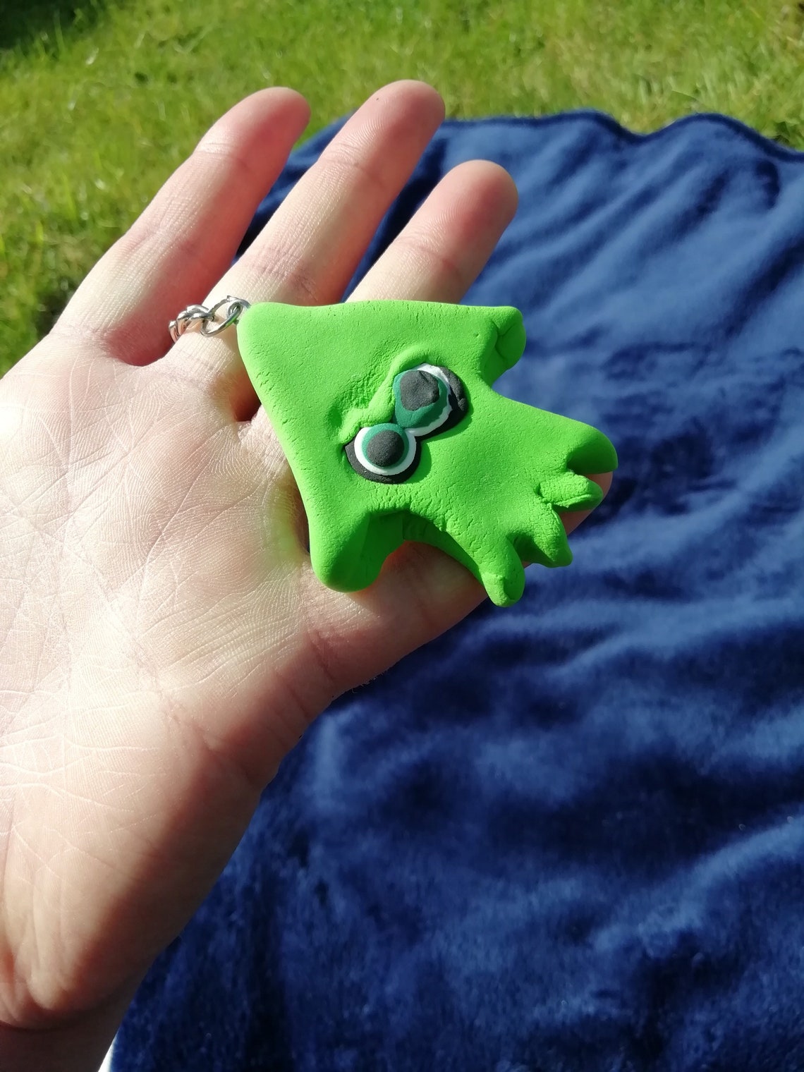 Clay squid keychain Etsy