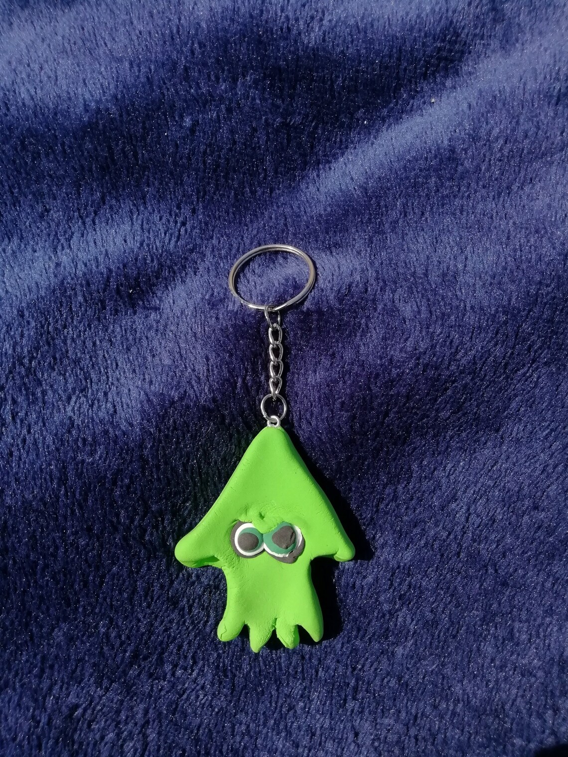 Clay squid keychain Etsy