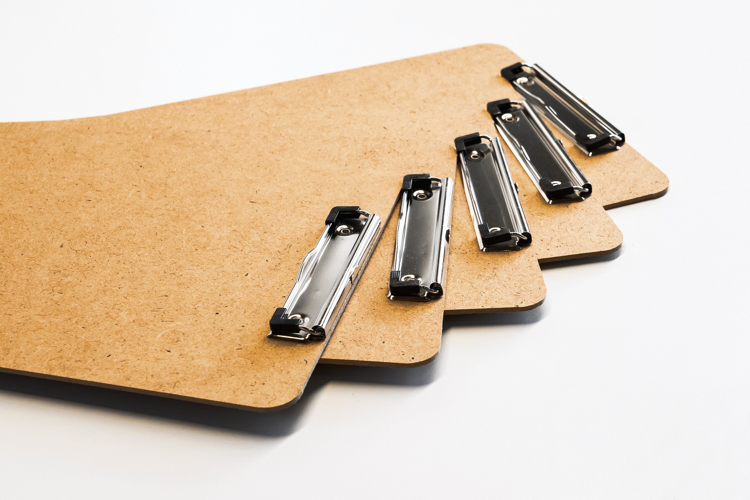 Bulk Clipboards Set of 30 Plain Wooden Clip Board Masonite Etsy