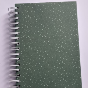 Handmade A5 Wire-Bound Notebook, Lined Paper Journal