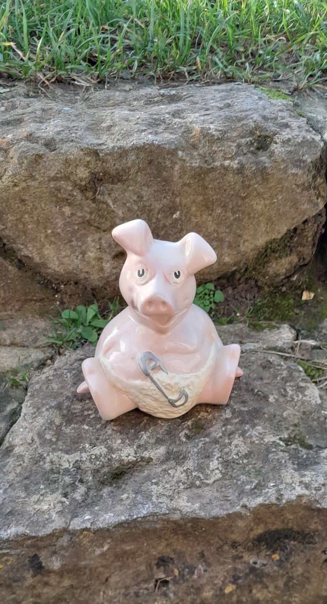 The Woody Piggy Bank, Vintage, Natwest Moneybox, 1984, Ceramic