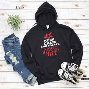 Upside down hoodie hot sale