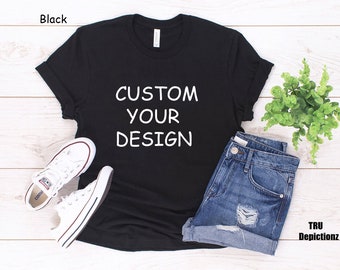 CUSTOM YOUR DESIGN Shirt|| Demandes spéciales Chemise|| Chemise unisexe