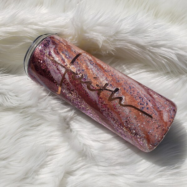 25 Ounce Skinny Milky Way Faith Tumbler