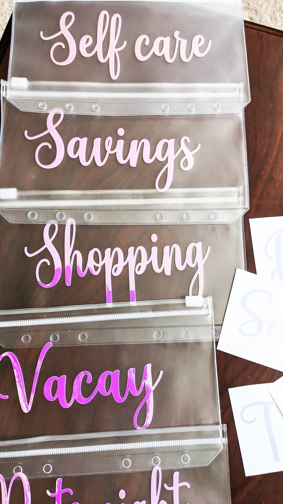 Paper, Party & Kids Money envelope stickers Custom budget planner binder labels Cash envelope