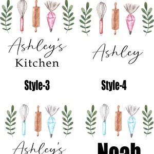 Personalized aprons Adult and kids Mommy daughter matching baking apron Mom Son Matching aprons Family matching apron Cooking Apron image 4