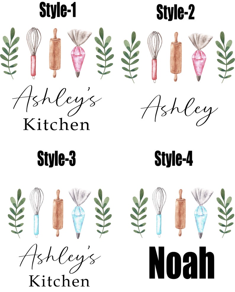 Personalized aprons Adult and kids Mommy daughter matching baking apron Mom Son Matching aprons Family matching apron Cooking Apron image 4
