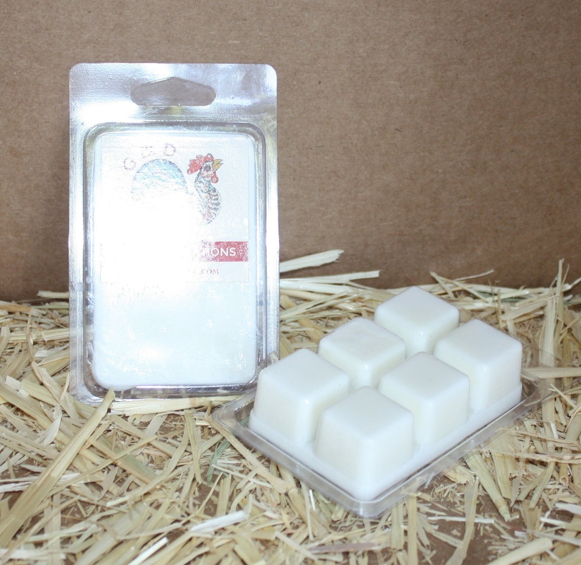 Ceramic Tart Warmer With Tea Light and Soy Scented Wax Melts Etsy