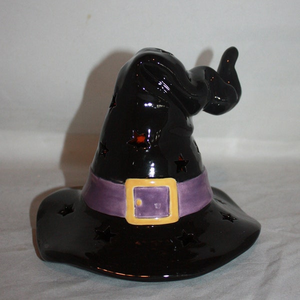 Ceramic Witch With Hat - Etsy