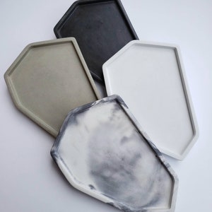 Concrete Tray, Decorative Tray, Concrete Homewares
