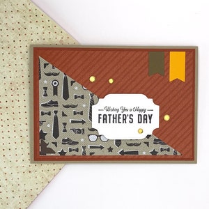 Día del padre - tarjeta de felicitación hecha a mano