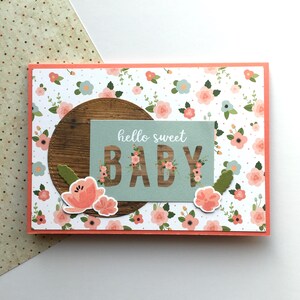 zoete baby wenskaart