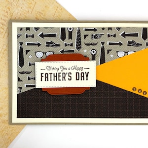 Día del padre - tarjeta de felicitación hecha a mano