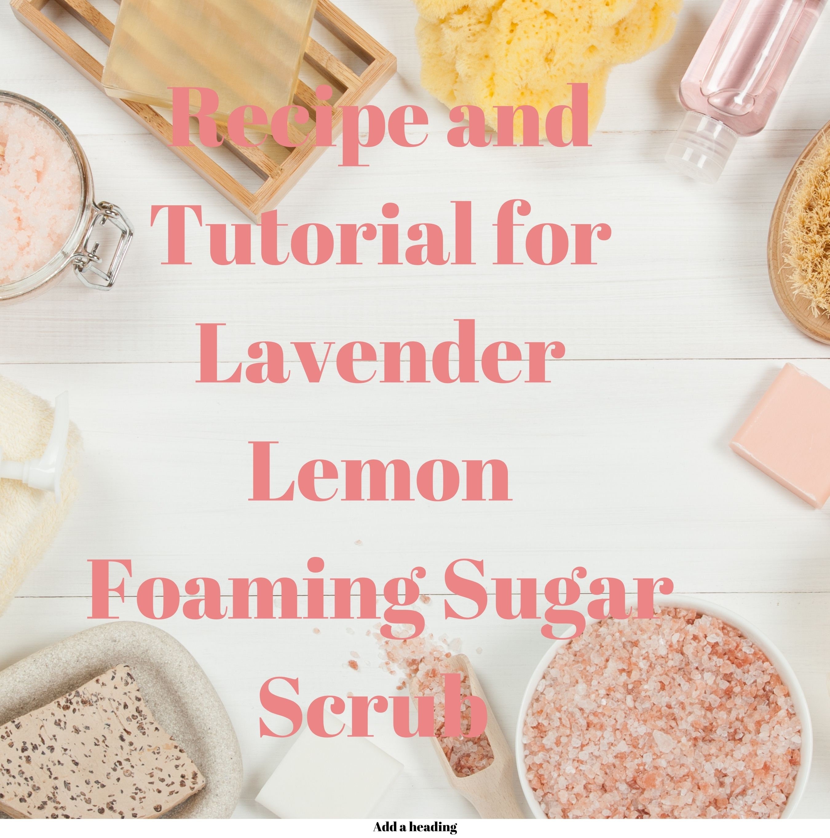 DIY Whipped Sugar Scrub Recipe Tutorial and Digital Download Etsy