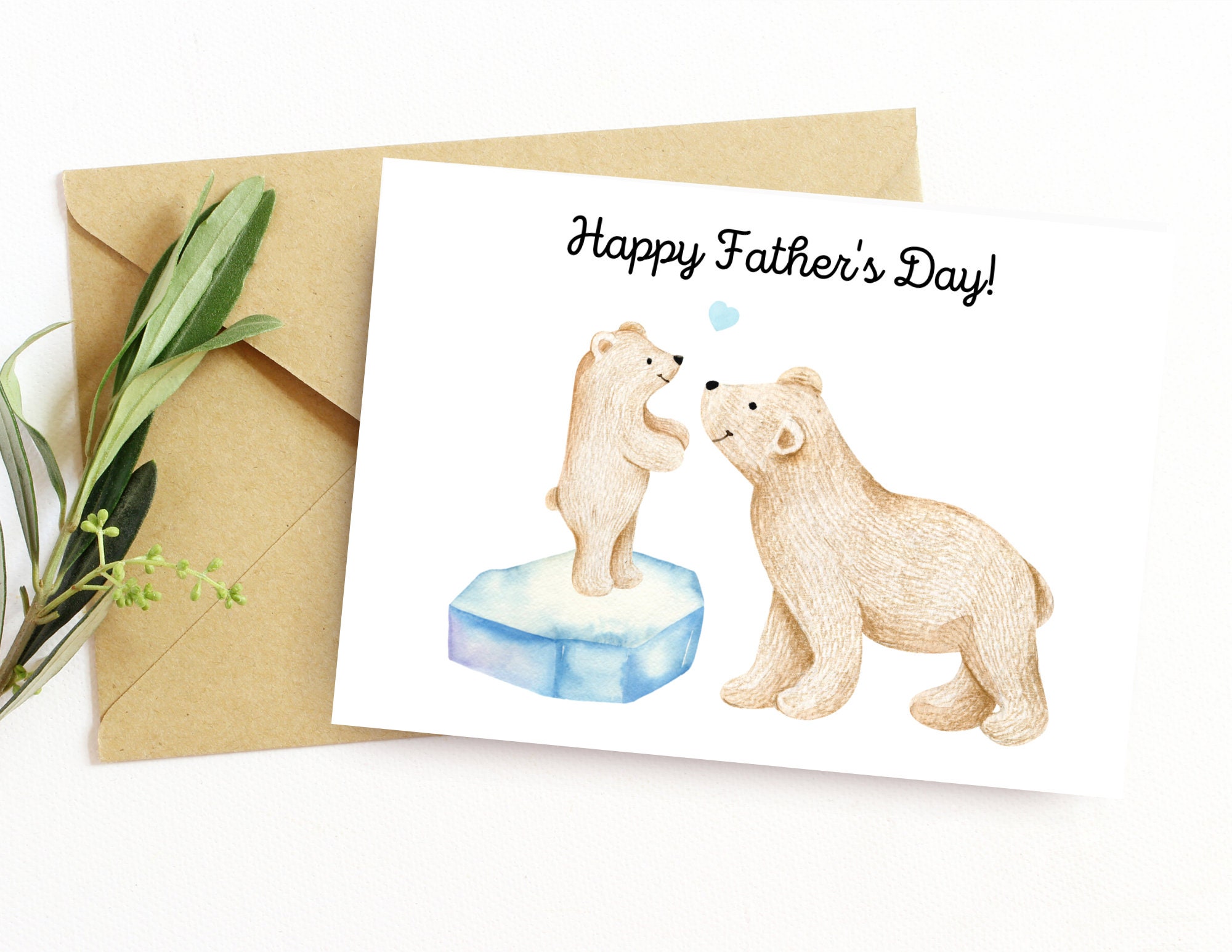 Fathers Day Card from Daughter Fathers Day Card Printable | Etsy