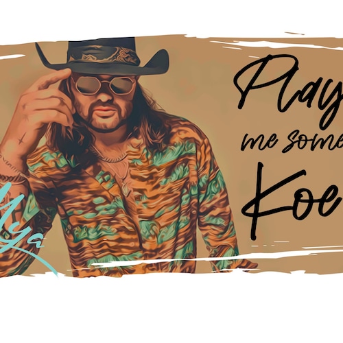 Koe Wetzel Sober to Take Me to Taco Bell SVG Etsy