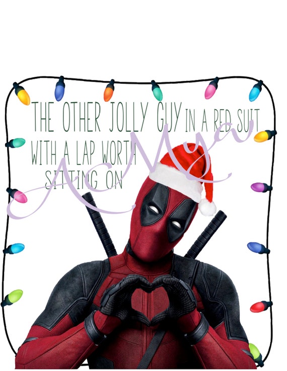 Deadpool Weihnachten Digitaler Download - Etsy.De