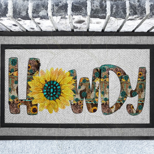 Turquoise Outdoor Doormat Etsy