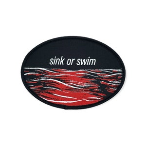 Sink Or Swim Woven Patch