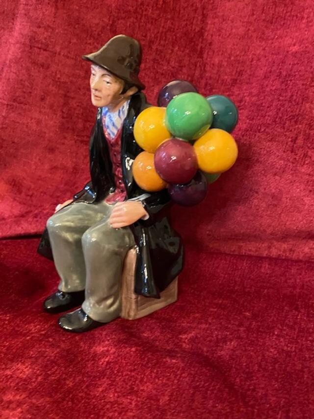 Royal Doulton Balloon Man figurine Etsy