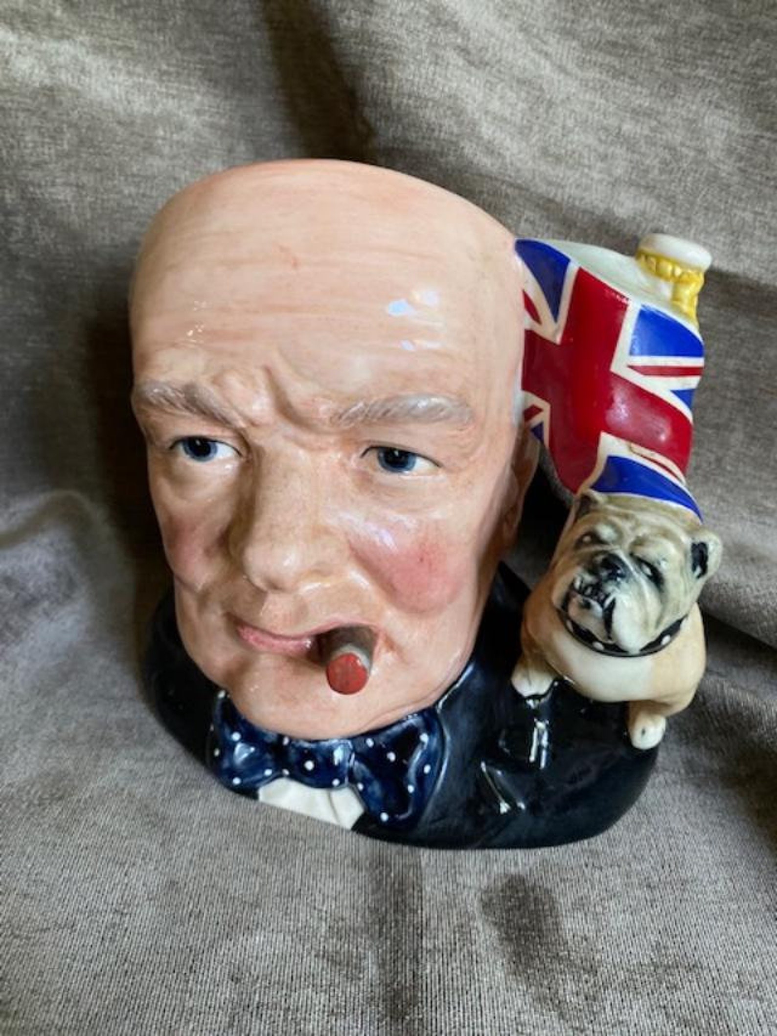 Royal Doulton toby mugs Winston Churchill Etsy