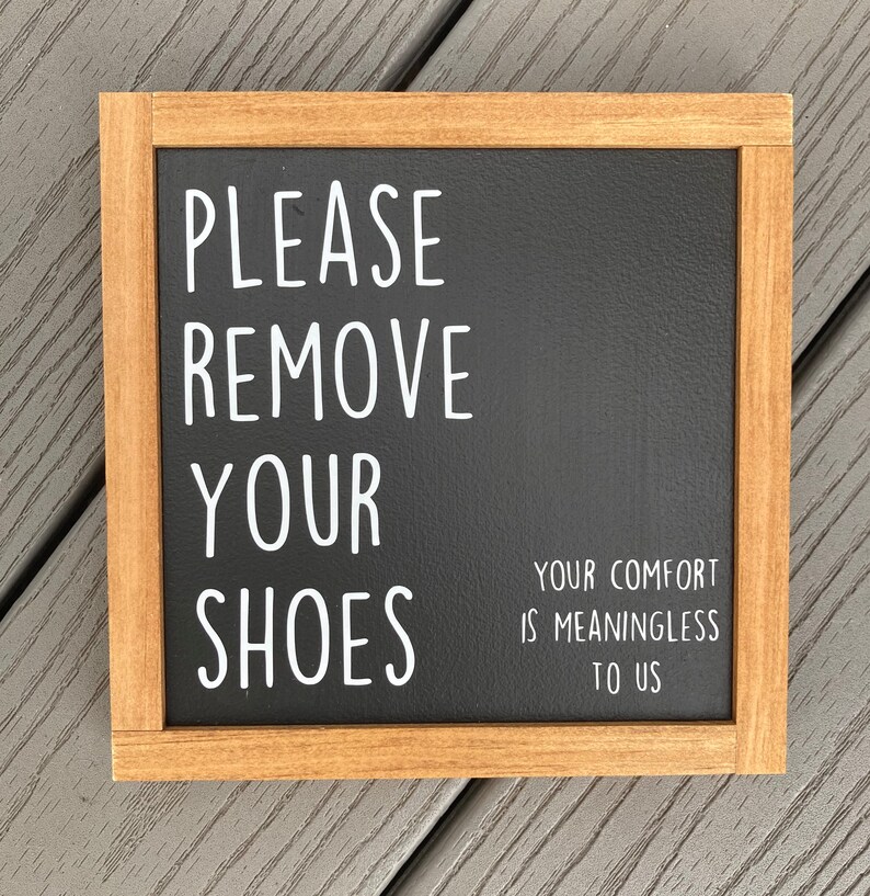 Funny Entryway wood sign Rustic entry sign Farmhouse Entry | Etsy
