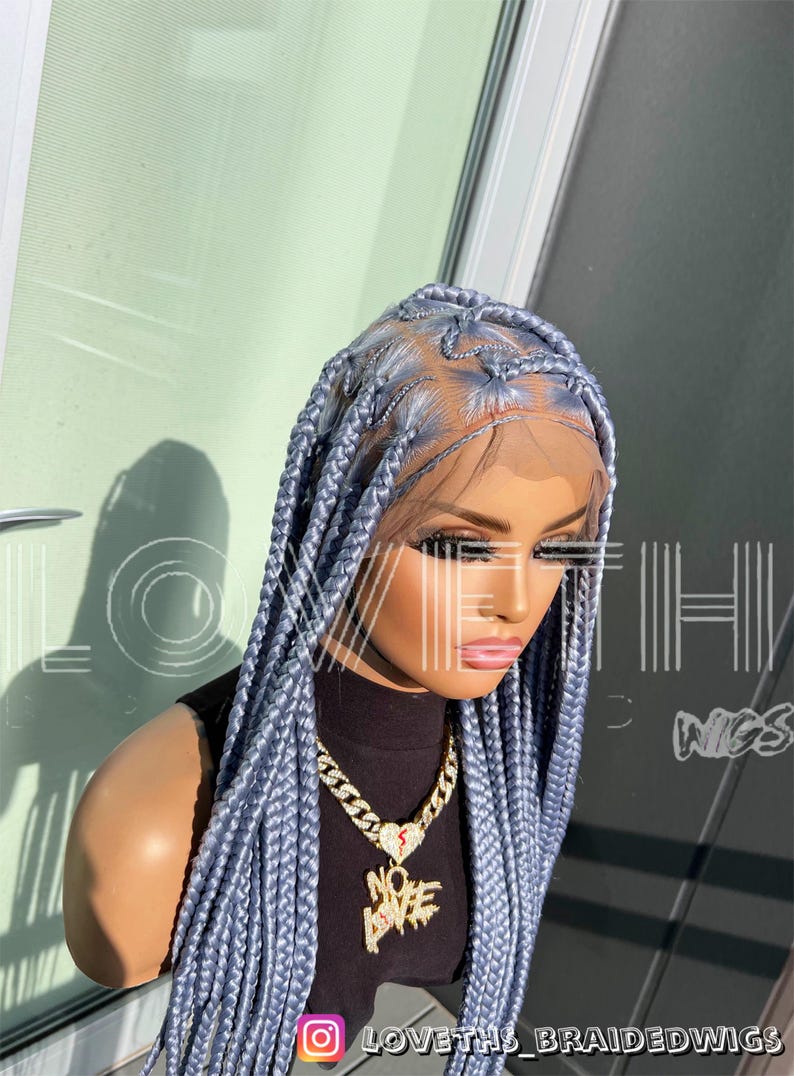 Ready to Ship Next Day2days FREE SHIPPING Knotless Braided Wig, Box