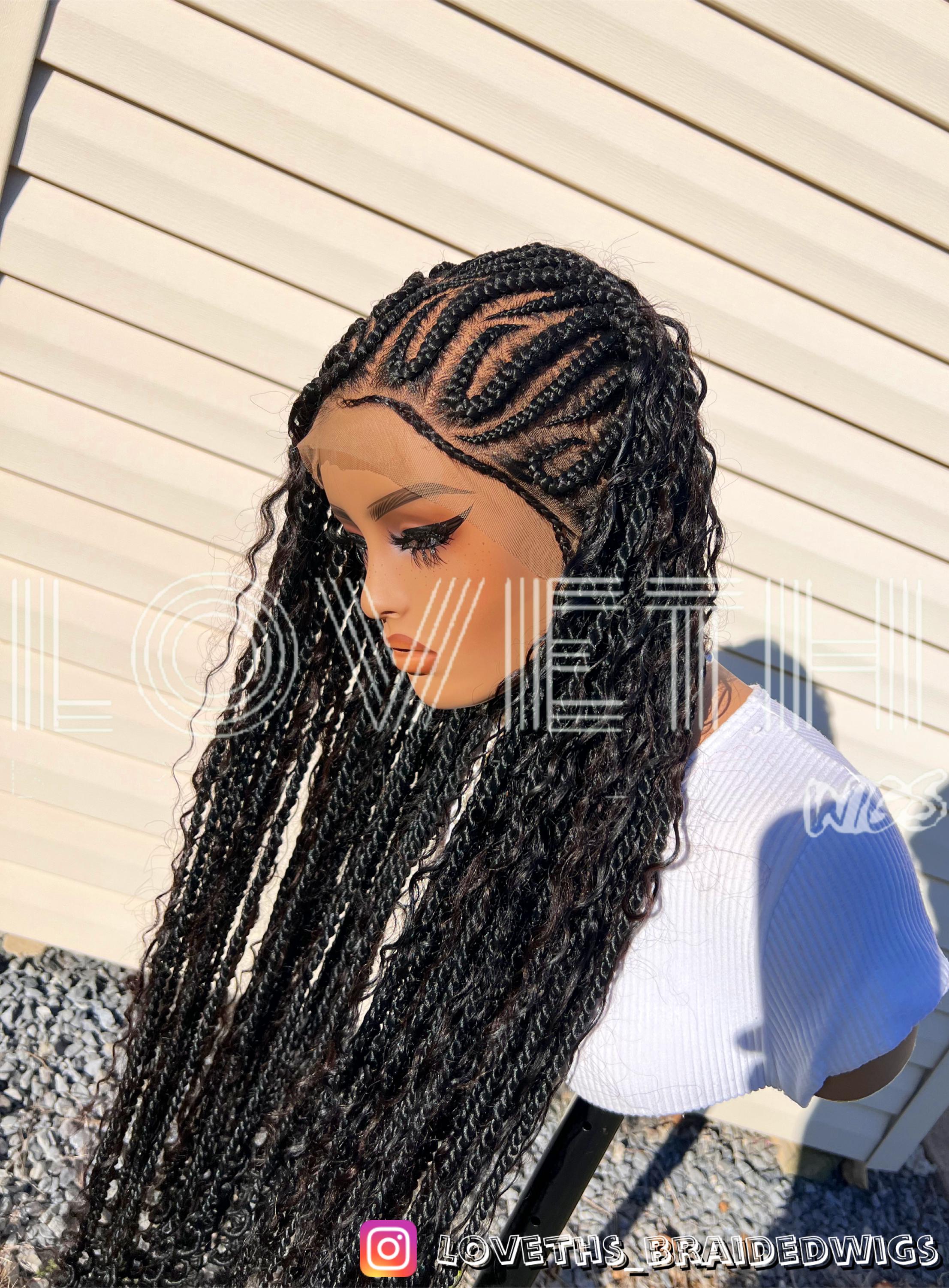 Ships Next Day (2-3 Days Mail) Full Lace Knotless Braided  display picture 1