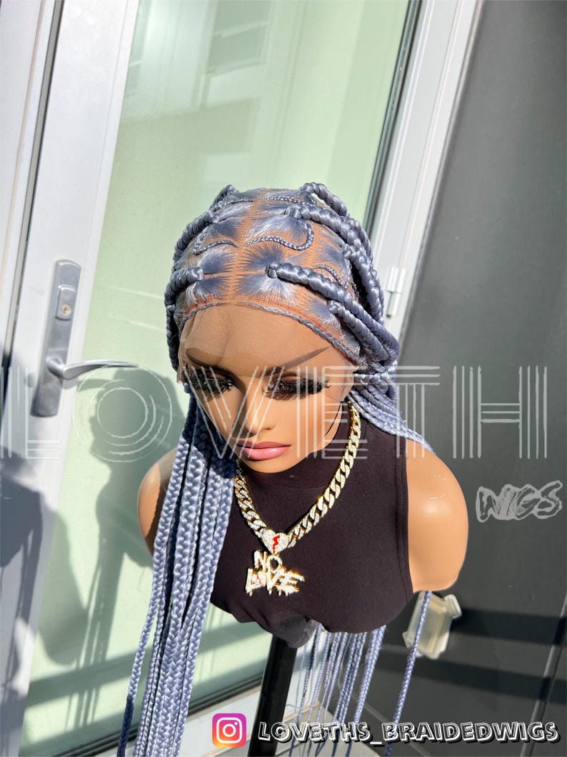 Ready to Ship Next Day2days FREE SHIPPING Knotless Braided Wig, Box