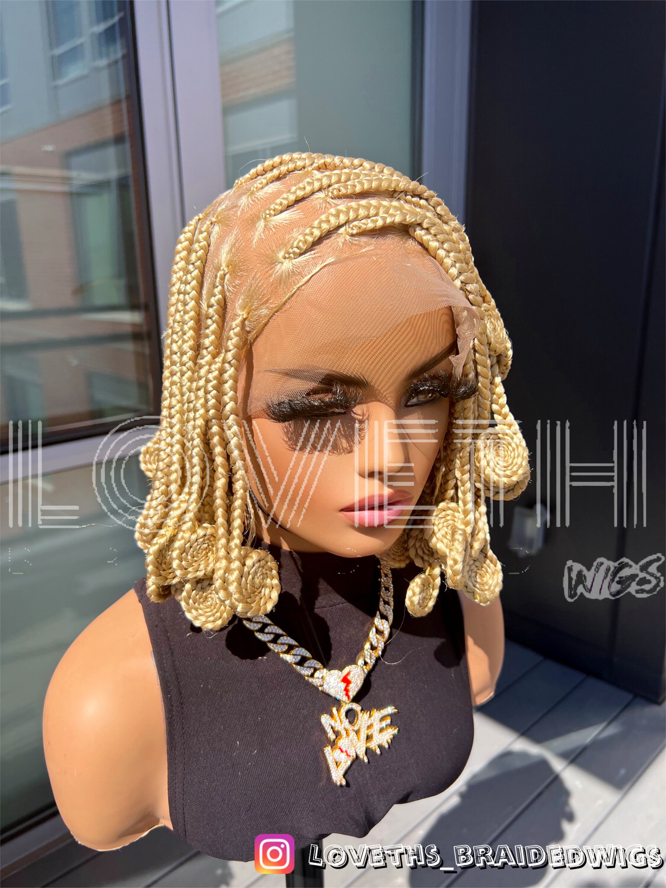 Ships Next Day (2-3 Days Mail) Full Lace Knotless Braided 