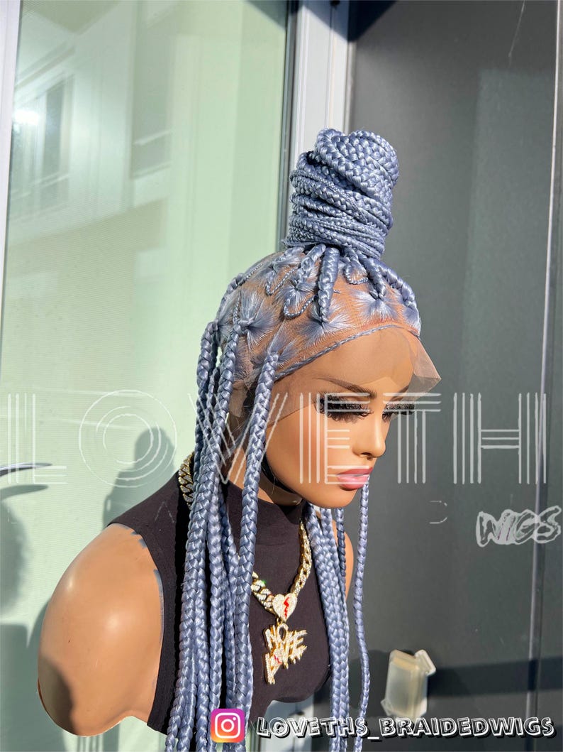 Ready to Ship Next Day2days FREE SHIPPING Knotless Braided Wig, Box