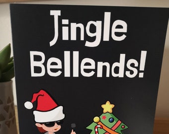 Jingle Bellends Tarjeta de Navidad