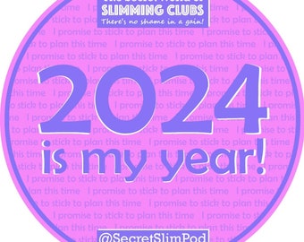 2024 IS MY YEAR sticker!  2nd run!