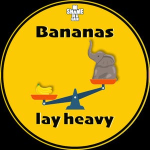 Les bananes pèsent lourd !