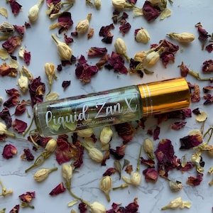 Liquid ZanX - This Essential Oil Infused Roller is specifically blended to take away overwhelming feelings of anxiousness