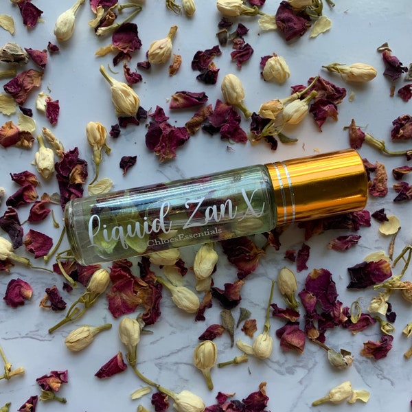 Liquid ZanX - This Essential Oil Infused Roller is specifically blended to take away overwhelming feelings of anxiousness