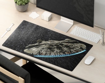 Millennium Falcon Desk Mat Star Wars Large Gaming Mouse Pad - Etsy