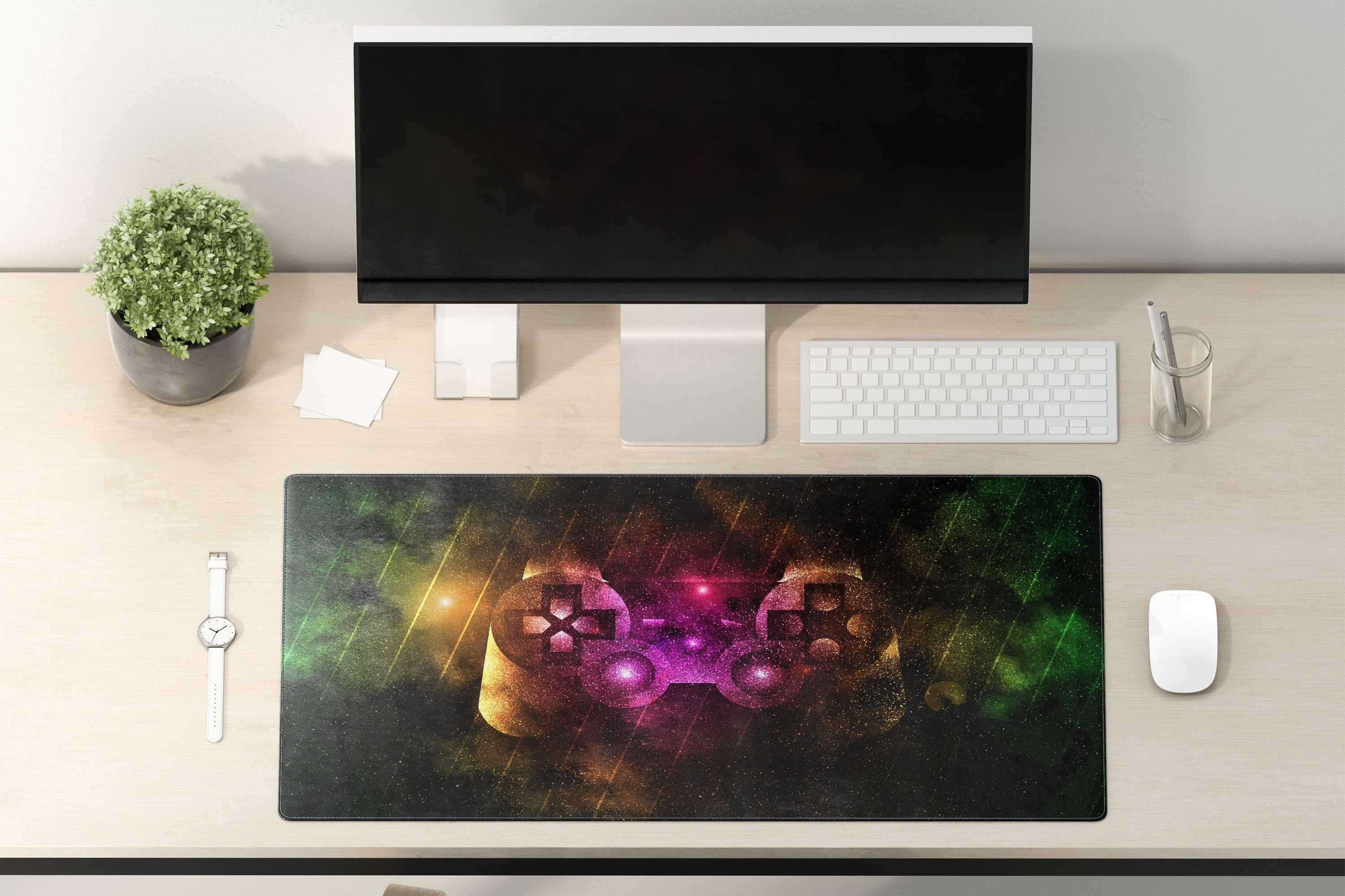 PlayStation Controller Desk Mat PlayStation Gaming Large Etsy