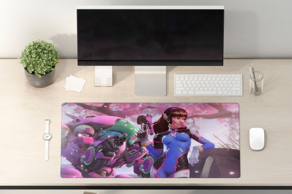 D Va Overwatch Gaming Mouse Pad D Va Overwatch Large Gaming Etsy 日本