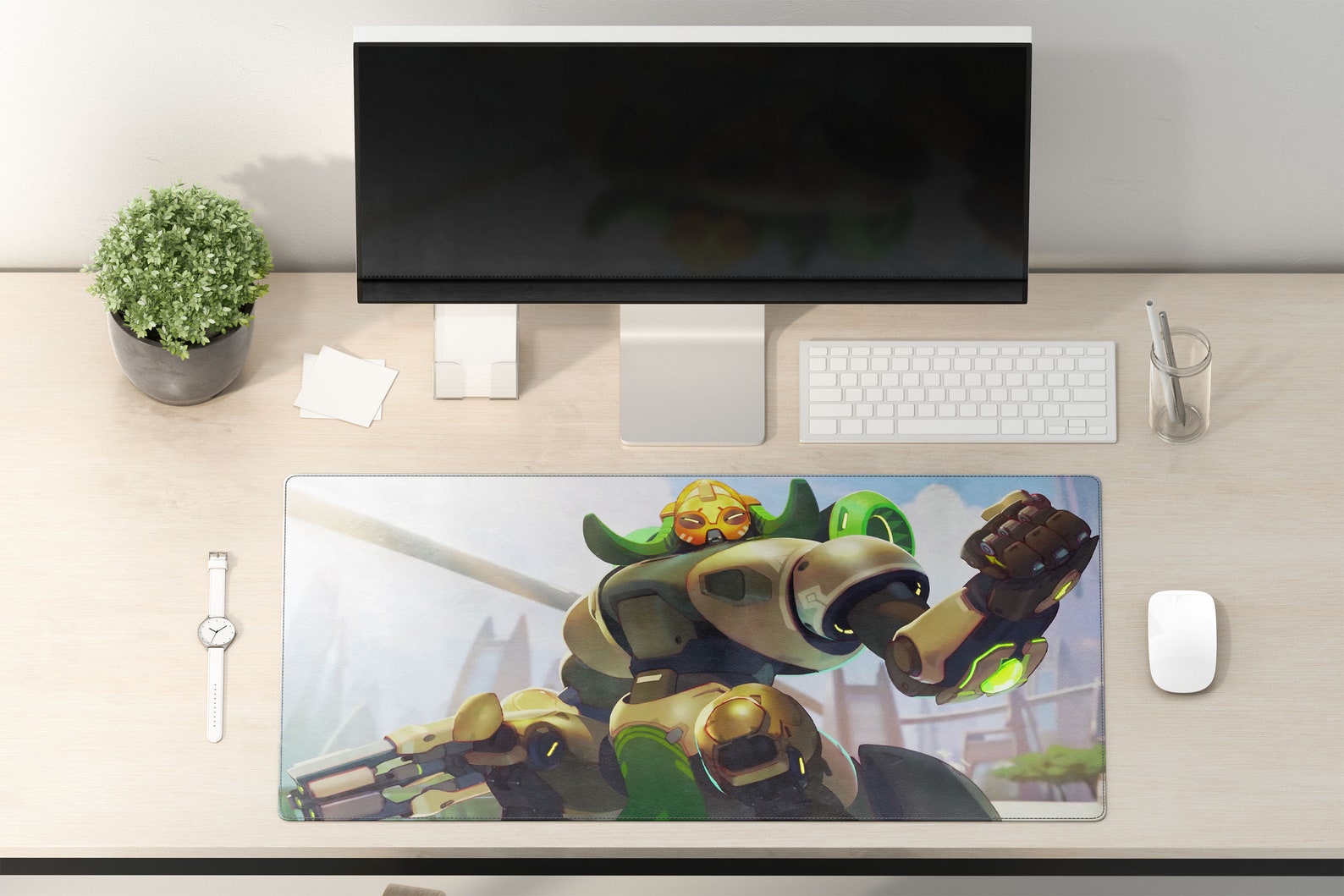 Orisa Overwatch Gaming Mouse Pad Orisa Overwatch Large Etsy