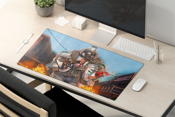 Ashe Overwatch Gaming Mouse Pad Ashe Overwatch Large Gaming Etsy