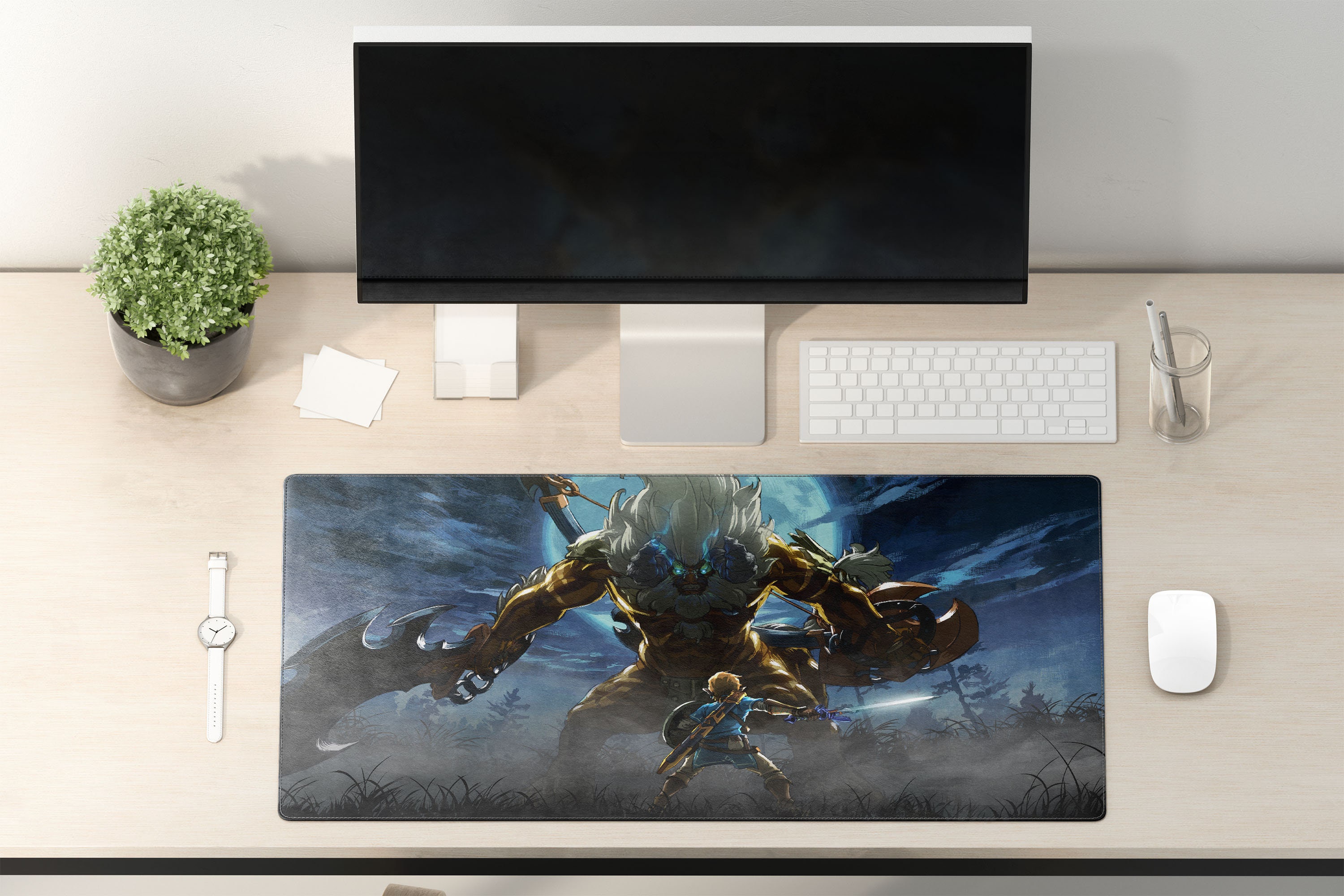 Legend of Zelda Gaming Mouse Pad Zelda Large Gaming Mouse Etsy España
